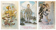 Early Military Comedy Collection - 3 Cards picture