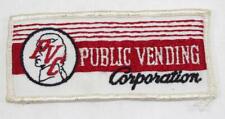 Vintage Public Vending Corporation Embroidered Patch picture