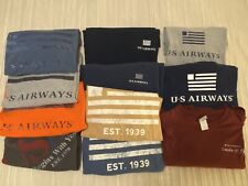 US Airways Collection Of 33 Shirts/Sweaters/Jackets  picture