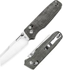 Kizer Pocket Folding Knife Task 154CM Blade Clutch Lock Micarta Handle V3641C1 picture