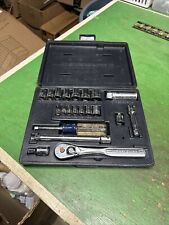 Vintage Craftsman ~ 1/4 & 3/8” Drive SAE Socket Wrench Set ~  9-33236 USA picture