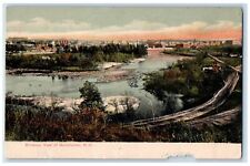 c1905s Birds-Eye View Of Manchester New Hampshire NH Unposted Vintage Postcard picture