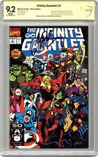 Infinity Gauntlet #3 CBCS 9.2 SS Starlin 1991 22-1EB985B-016 picture