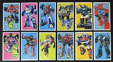 (12) 1985 Japanese Menko Transformers - MINT - RARE - Soundwave Starscream Prime picture