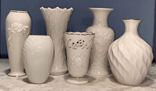A Selection of LENOX Ivory Porcelain Bud Vases -  picture