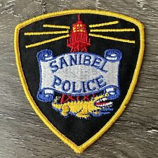 Vintage Sanibel Police Patch Florida Rare Obsolete picture
