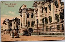 Bank of Bengal, Calcutta Vintage Postcard K15 picture