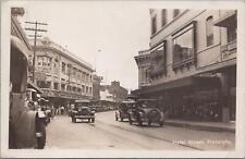 RPPC Postcard Hotel Street Honolulu Hawaii 1944 picture