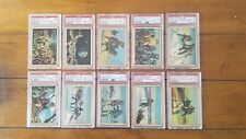 1961 LEAF - FAMOUS DISCOVERIES & ADVENTURES (SET OF 50 PSA GRADED CARDS) picture