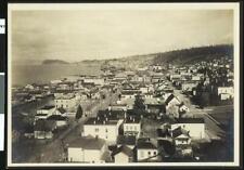 A panoramic view of a harbor area in Astoria Oregon Old Photo picture