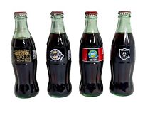 Lot Of 4 Vintage Collectibles 8oz Coca Cola Bottles Unopened  picture