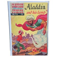 CLASSICS ILLUSTRATED JUNIOR #516 1955.  ALADDIN AND HIS LAMP comic picture