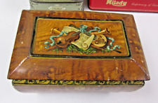 Antique United Cooperative Baking Society Biscuit Tin Music Glasgow Belfast picture