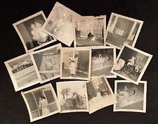 Lot of 13 1950s BLACK & WHITE PHOTOGRAPHS-Memphis, TN-Baby,Women,Home,Snow,Etc. picture