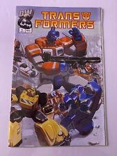 DW Dreamwave Hasbro Transformers Issue #1 2003 Wrap Around Cover Optimus Prime picture
