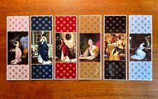 Handmade Bookmarks Victorian Ladies Reading & Writing Vintage Art picture