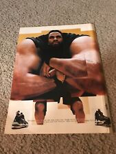 Vintage 1998 NIKE TOTAL AIR BUS MAX Shoes Poster Print Ad JERMOME BETTIS 1990s picture