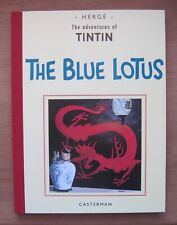 Tintin The Blue Lotus — FIRST EDITION — B/W Facsimile — Excellent  picture