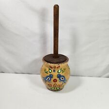 Antique The Roycroft Shops East Aurora N.Y. Pottery Butter Churn 5″ High  picture