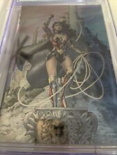 Wonder Woman #1, CGC Graded 9.8, Jim Lee Second Printing Foil Edition, Tom King picture
