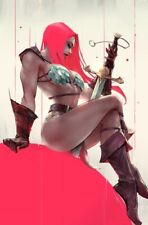 SAVAGE RED SONJA #1 (IVAN TAO EXCLUSIVE VIRGIN VARIANT A)(2023) COMIC ~ Dynamite picture