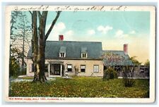 1915 Old Bowne House Exterior Flushing Long Island New York NY Vintage Postcard picture