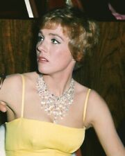 Julie Andrews Candid 1960'S In Yellow Dress 8x10 inch photo picture
