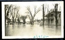 Vintage Photo HENRY HOTEL DETROIT AREA COCA COLA SIGN IN FLOOD WATERS 1942 picture