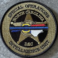 US Marshals Service North Carolina DAC-TBL +Hook Rare Genuine Kokopelli Patch * picture