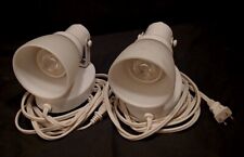 TESTED (X2) 2007 Electric Portable Lamp Light Plug Corded Luminaire  picture