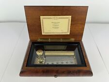 Vintage Reuge Hardwood 3/72 3 Songs 72 Notes Swiss Music Box Working And Clean picture
