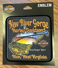 Harley-Davidson New River Gorge Hico West Virginia Dealer Patch New in Package picture