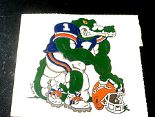 Vtg  Florida Gators University of Florida  Alligator & Football Type of Stub picture