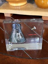 Mercury Project Liberty Bell 7 SPACE FLOWN Gus Grissom KS Cosmosphere Lucite WOW picture
