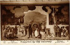 CPA PARIS EXPO 1925 Cour des Métiers Fresque (861841) picture