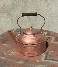 Antique Copper Kettle Teapot Primitive  picture