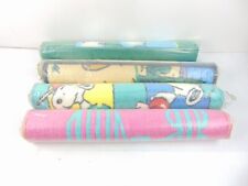 Vintage Snoopy General Industries Fun Rug Lot Of 4 picture