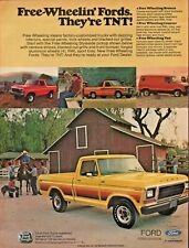 1978 Ford Free Wheeling Styleside Pickup Truck TNT - Vintage Automobile Ad picture