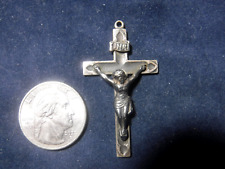Antique Sterling Crucifix picture