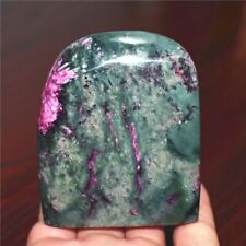 157g Rare Chinese Taiwan Seven Colours Natural Jade Stone Beautiful Patterns picture