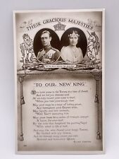 King George VI Prayer To Our New King Postcard picture