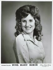 MISS MARY ROBIN VINTAGE 8x10 Photo COUNTRY MUSIC picture
