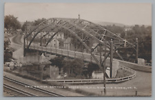Postcard, RPPC, Bridge Between Woodsville New Hampshire Wells River Vermont picture