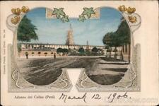 Peru Callao Customs (Peru) Eduardo Polack Postcard Vintage Post Card picture