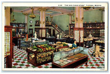 c1930's The Big Curio Store Tijuana Mexico Vintage Unposted Postcard picture