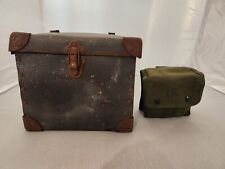 Vintage NAVY Grimes Signal Light Model K-3 and Vintage Military First Aid Kit picture