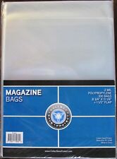 1000 New CSP Magazine 2mil Polypropylene Bags 8 3/4