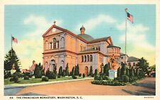 Vintage Postcard 1920's View of The Franciscan Monastery Washington D. C. picture