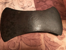 Rare Large Shield Trademark Vintage Collins Collinsville Double Bit 4# Axe Head picture
