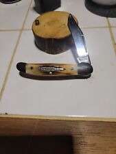 WINCHESTER USA CARTRIDGE SERIES STAG POCKET KNIFE NEW UNUSED BEAUTIFUL STAG RARE picture